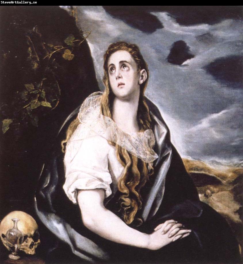 El Greco the repentant magdalen